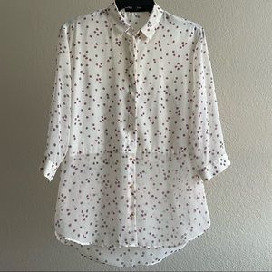 Flowy pattern blouse